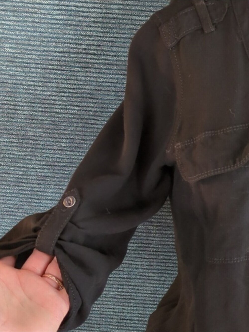 Express Button Front Romper - Picture 10 of 13